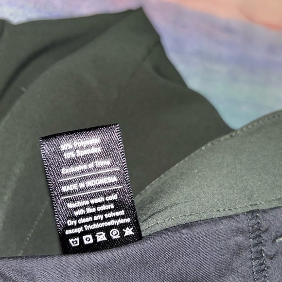 Public Rec Pants Mens green size 33 Performance Pockets - Picture 7 of 8